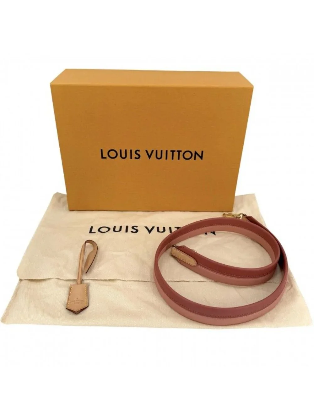 Louis Vuitton Handbag Shoulder Crossbody Monogram Cluny BB Bag Brown Pink Gold